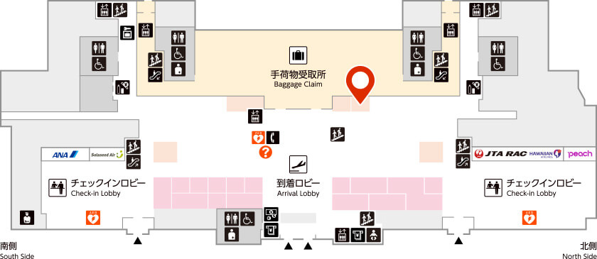 SKY CAFE いしなぎ屋の位置図